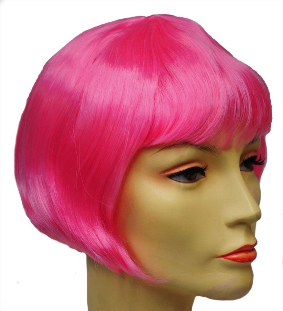 The Costume Center Pink Bargain Lulu Women Adult Halloween Wig Costume Accessory - One Size